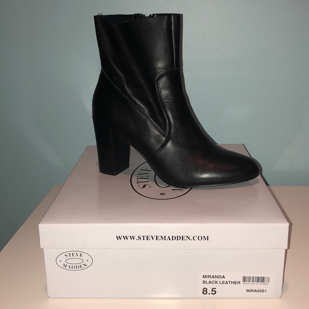 Steve Madden leather boots